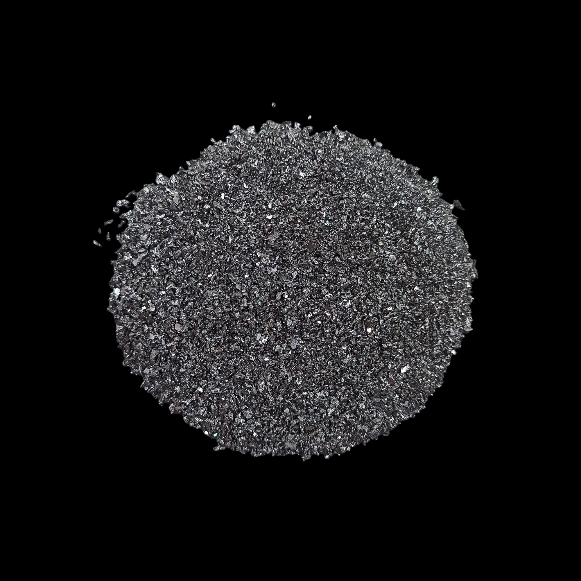 GRADELYGEMS Premium Carborundum 0.5-1mm Crushed Gemstone for Jewelry Inlay, Resin Art & Handmade Decor