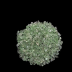 GRADELYGEMS Green Obsidian Bold Crushed Stone 3-5mm for Vase Fillers, Jewelry Design, Resin Art & Decor