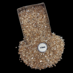 Natural Mica Axinite Loose Stone 1-3mm by GRADELYGEMS for Resin Art, Jewelry Design & Premium Decor