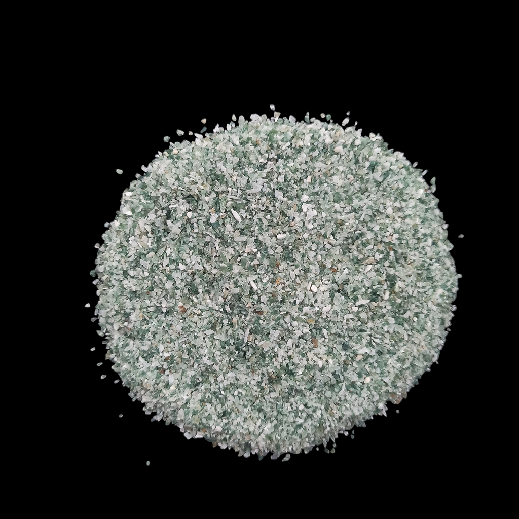 GRADELYGEMS Premium Tree Agate 0.5-1mm Crushed Gemstone for Jewelry Inlay, Resin Art & Handmade Decor