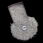 Natural White Opal 1-3mm Crushed Stone by GRADELYGEMS for Resin Work, Inlay & Decorative Creations