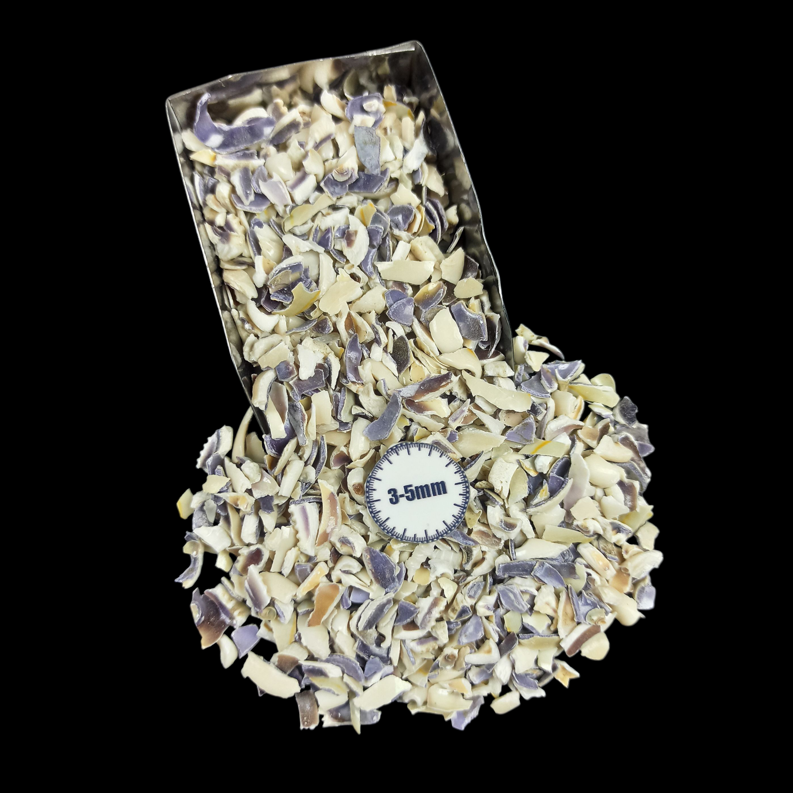 GRADELYGEMS Cowrie Shell Bold Crushed Stone 3-5mm for Vase Fillers, Jewelry Design, Resin Art & Decor
