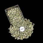 GRADELYGEMS Green Tourmaline Decorative Crushed Gemstone 3-5mm for Jewelry, Resin Work & Statement Decor