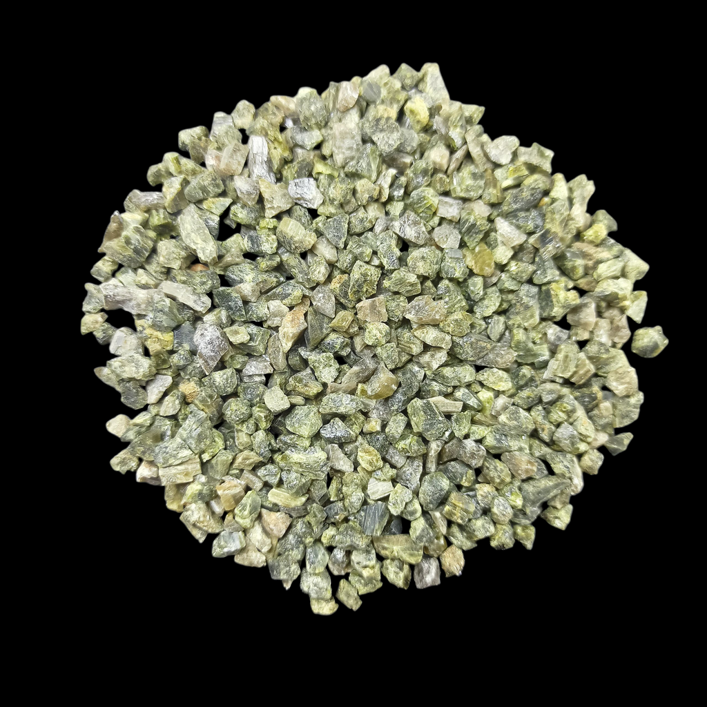GRADELYGEMS Green Tourmaline Decorative Crushed Gemstone 3-5mm for Jewelry, Resin Work & Statement Decor