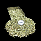 Natural Green Tourmaline 1-3mm Crushed Stone by GRADELYGEMS for Resin Work, Inlay & Decorative Creations