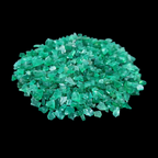 GRADELYGEMS Green Onyx Decorative Crushed Gemstone 3-5mm for Jewelry, Resin Work & Statement Decor