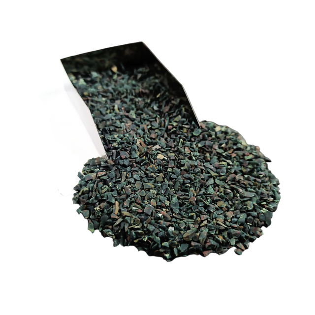 Moss Agate Gemstone Crushed 1-3mm