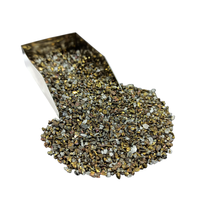 Chalcopyrite Gemstone Crushed 1-3mm