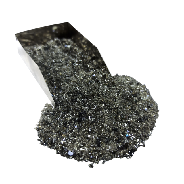 Black Obsidian Gemstone Crushed 0.5-1mm