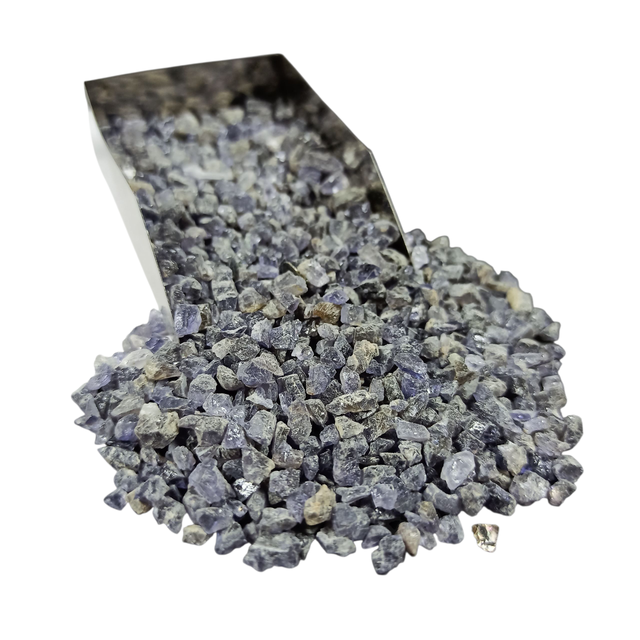 Natural Iolite Gemstone Crushed 3-5mm