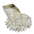 White Topaz Gemstone Crushed 3-5mm