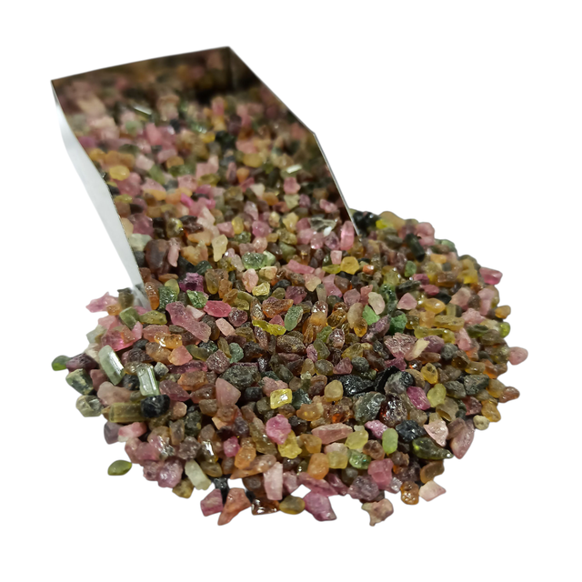 Multi Tourmaline Gemstone Crushed 3-5mm