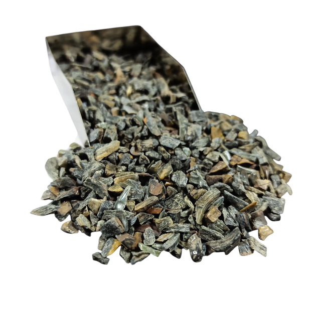 Blue Tiger Eye Gemstone Crushed 3-5mm