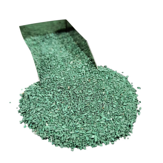 Natural Malachite Gemstone Crushed 0.5-1mm