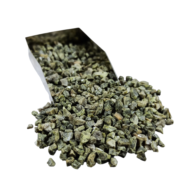 Green Tourmaline Gemstone Crushed 3-5mm